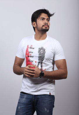 Round Neck Short Sleeve T-Shirt image 3
