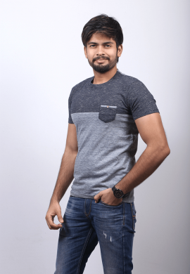 Round Neck Short Sleeve T-Shirt image 3